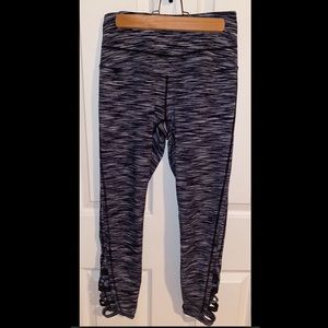 Black & white space dye Zella leggings
